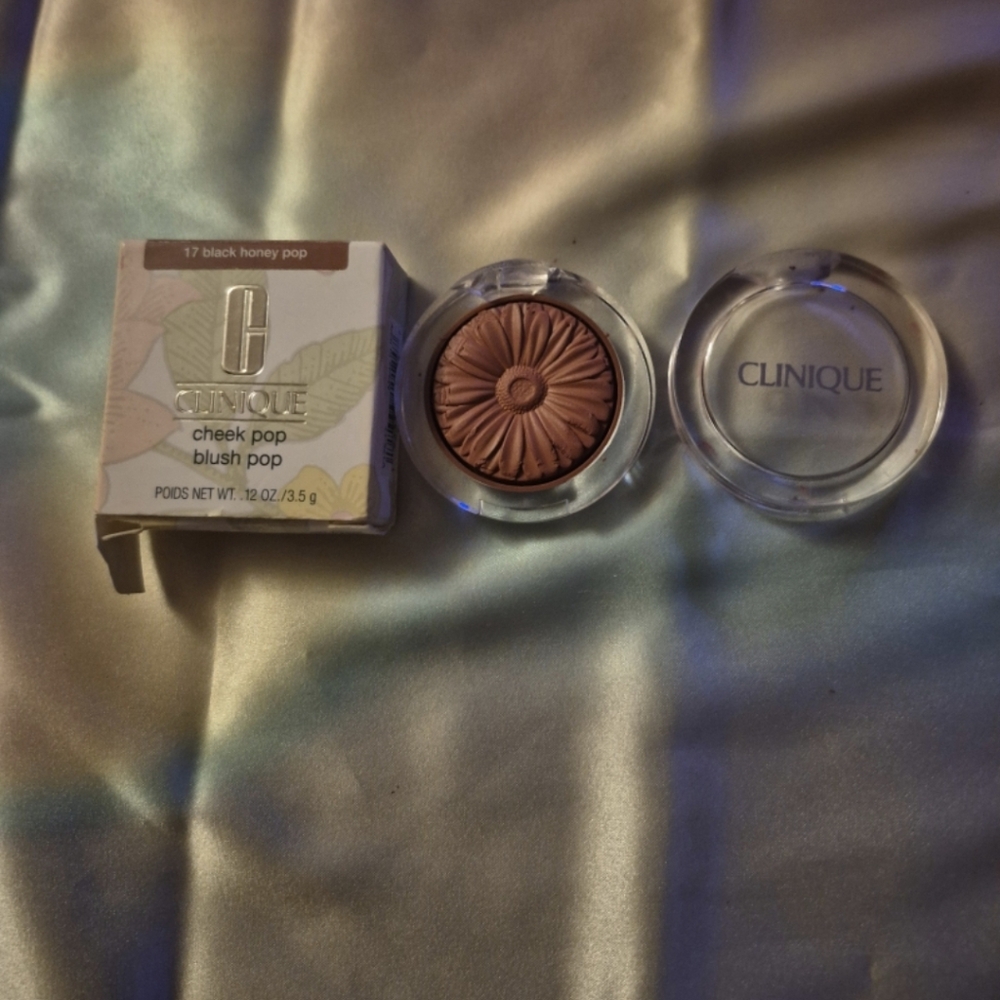 CLINIQUE CHEEK POP BLUSH BLACK HONEY POP